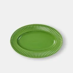 Chyka Home Sunday Oval Platter 30.5cm Green