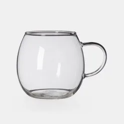 Coffee Culture Nova Glass Coffee/Tea Mug 380mL 4 Pack