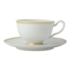 Maxwell & Williams Teas & C's Classic Footed Cup & Saucer 200mL White Gift Boxed