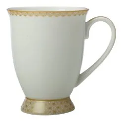 Maxwell & Williams Teas & C's Classic Footed Mug 300mL White Gift Boxed