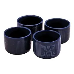 Maxwell & Williams Arc Ramekins Set Of 4 Indigo Blue Gift Boxed Large