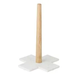 Academy Eliot Paper Towel Holder White/Natural 20x20x32cm
