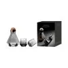 Tempa Jaxon Charcoal Decanter & Glasses 3 Piece Set