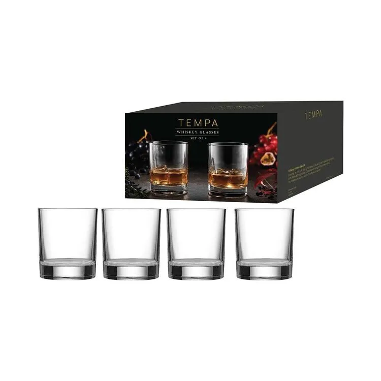 Ladelle Tempa Quinn Whiskey Glass Set Of 4 1 Ladelle Tempa Quinn Whiskey Glass Set Of 4