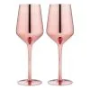 Tempa Aurora Rose 2 Piece Wine Glass Set
