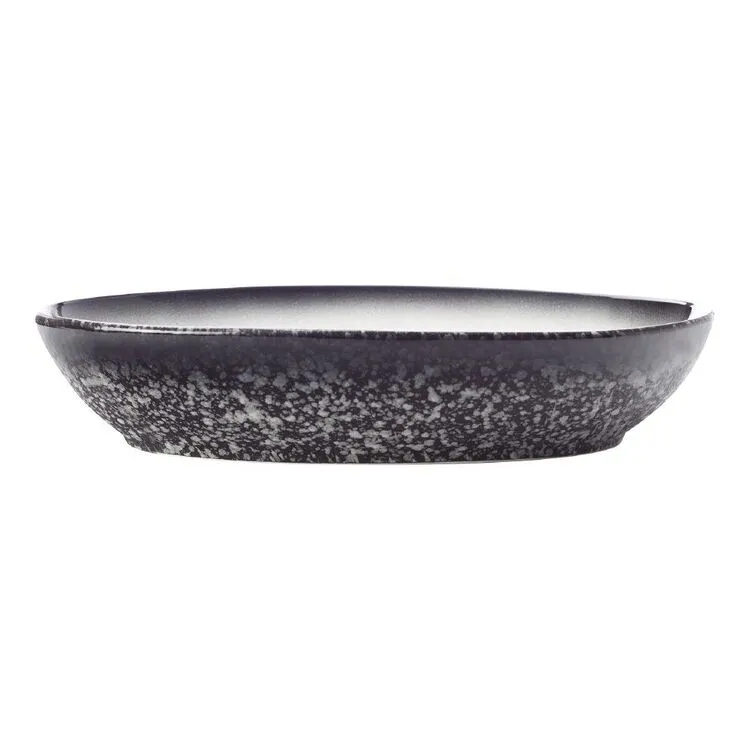 Maxwell & Williams Caviar Granite Oval Bowl 30 X 20cm 1 Maxwell & Williams Caviar Granite Oval Bowl 30 X 20cm