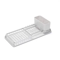 Brabantia Compact Dish Drying Rack Light Grey