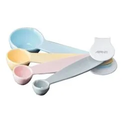 Avanti Melamine Ribbed Measuring Spoon 4PC Set - Australian Standards